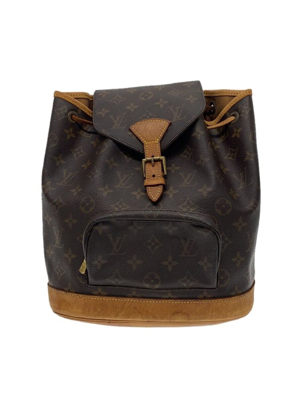 LOUIS VUITTON Montsouris Backpack Monogram Canvas Brown